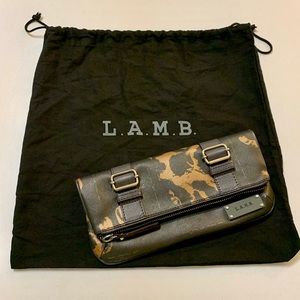L.A.M.B. Handprint Clutch